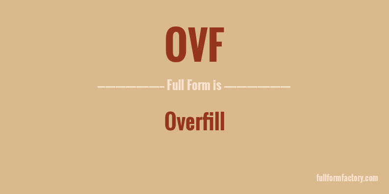 ovf-full-form