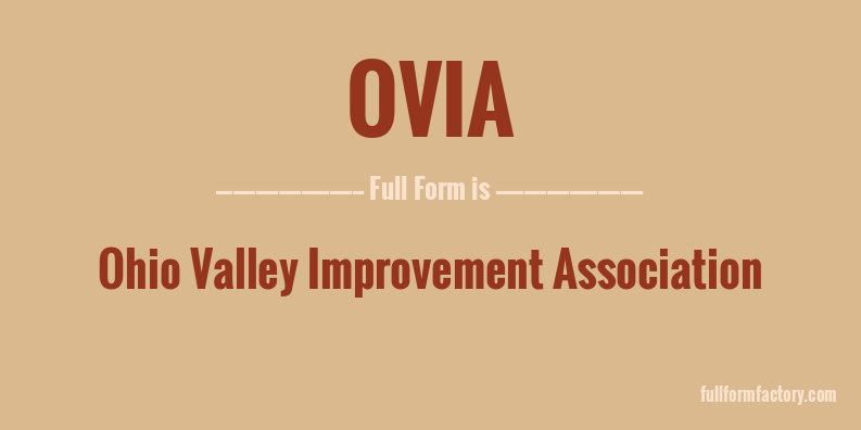 ovia-full-form