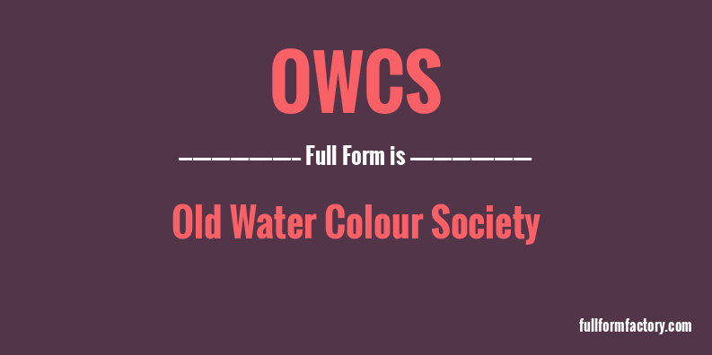 owcs-full-form