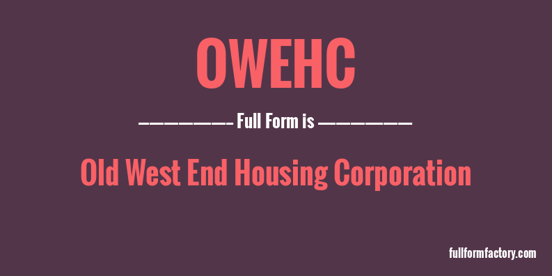 owehc-full-form