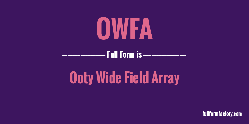 owfa-full-form
