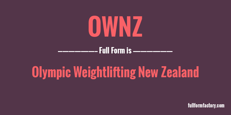 ownz-full-form