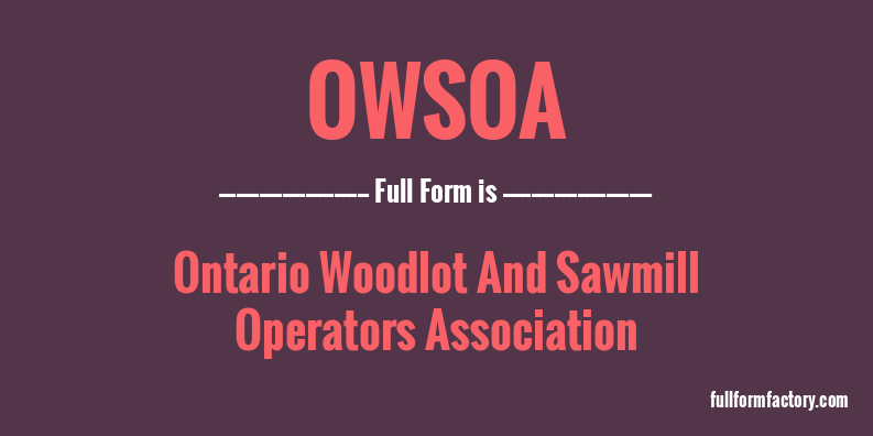 owsoa-full-form