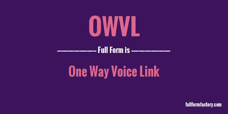 owvl-full-form