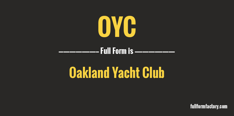 oyc-full-form
