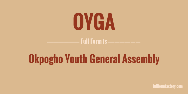 oyga-full-form