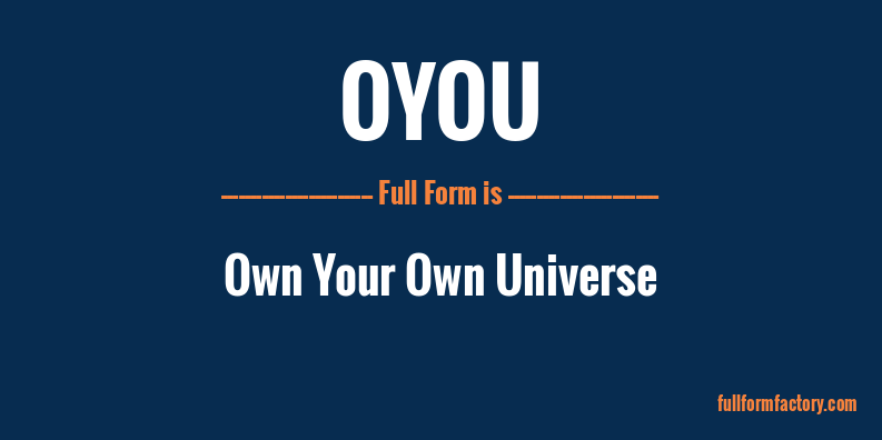 oyou-full-form