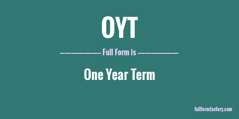 oyt-full-form
