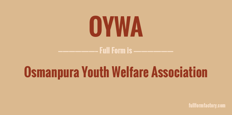 oywa-full-form