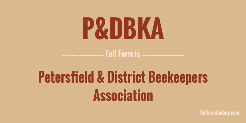 p&dbka-full-form