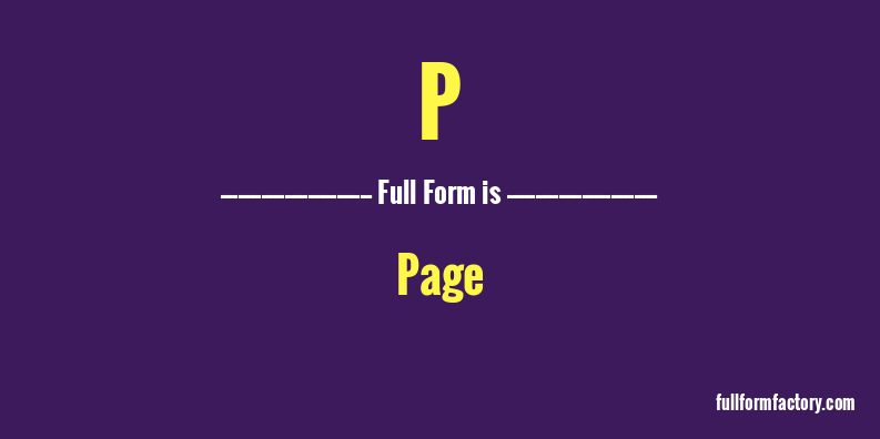 p-full-form