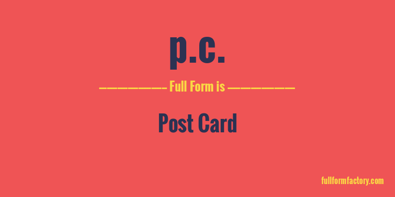 p.c.-full-form
