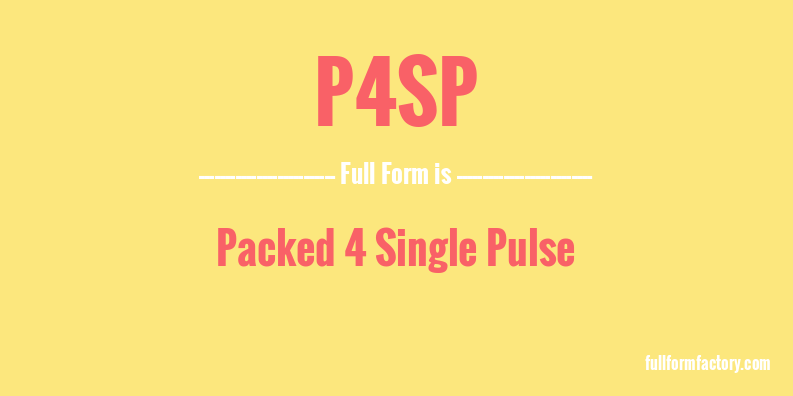 p4sp-full-form
