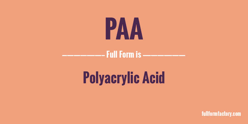 paa-full-form