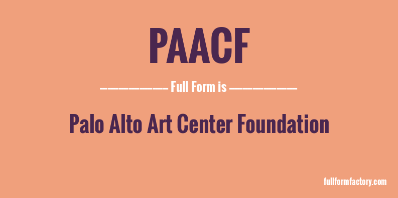 paacf-full-form