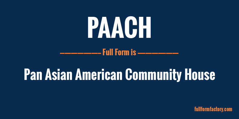 paach-full-form