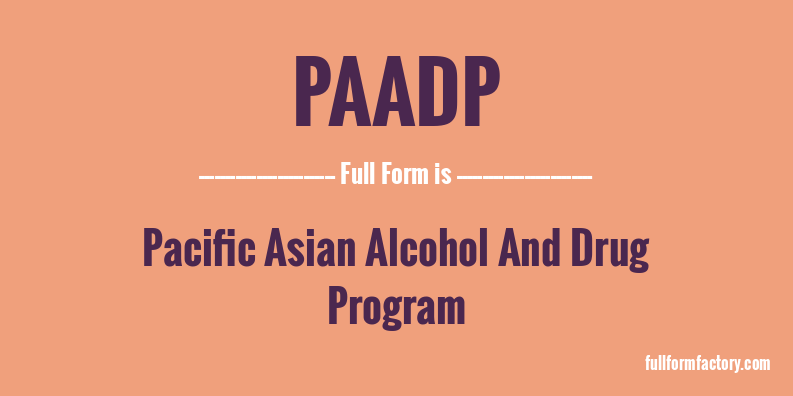 paadp-full-form
