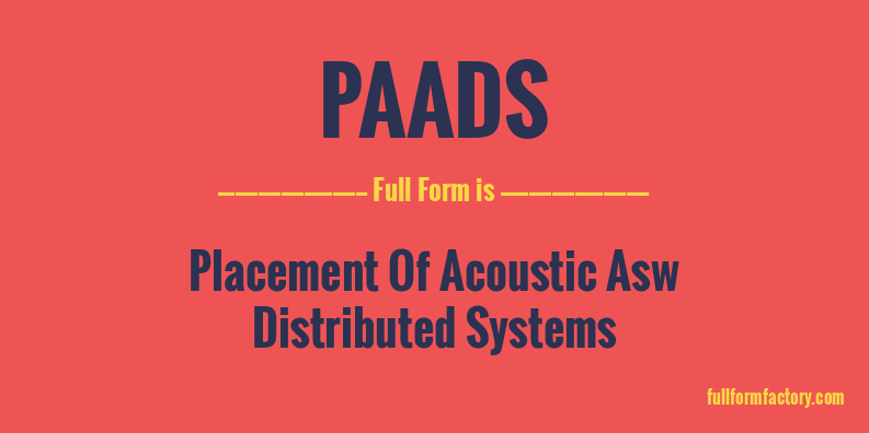 paads-full-form