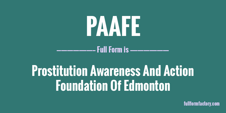paafe-full-form