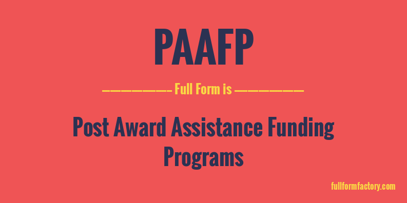 paafp-full-form