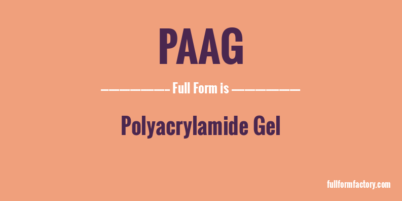 paag-full-form