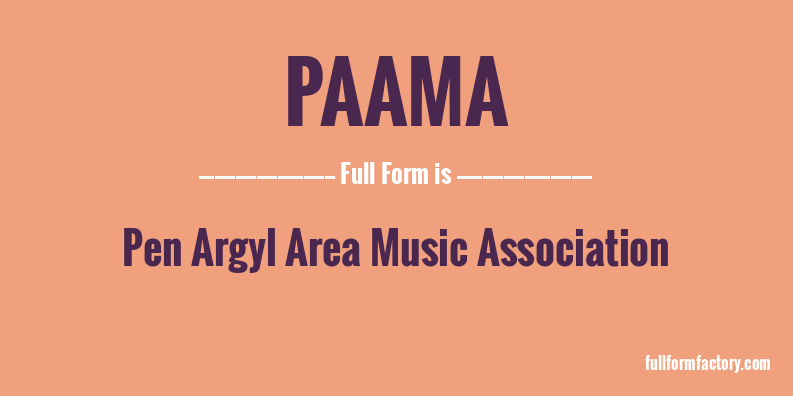 paama-full-form