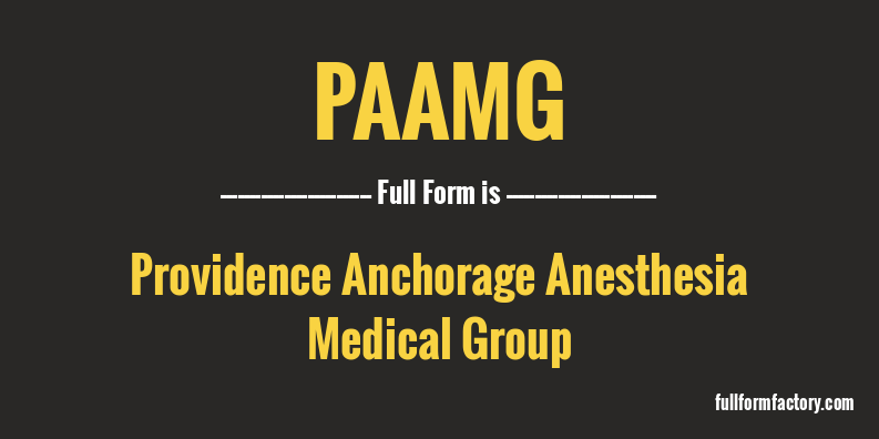 paamg-full-form