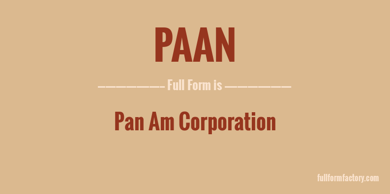 paan-full-form