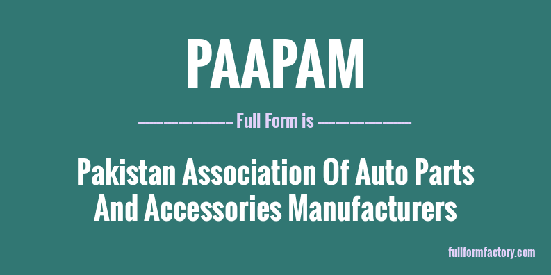 paapam-full-form
