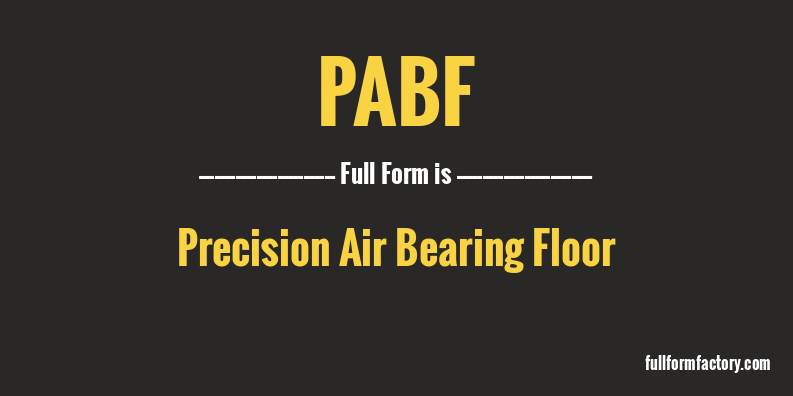 pabf-full-form