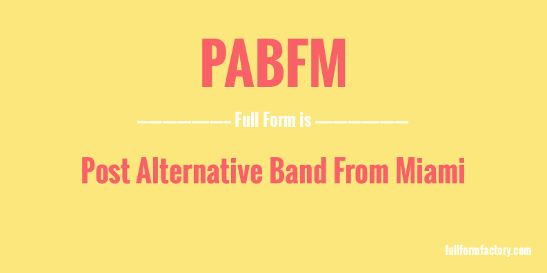 pabfm-full-form