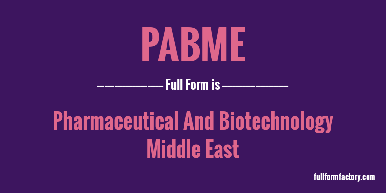 pabme-full-form