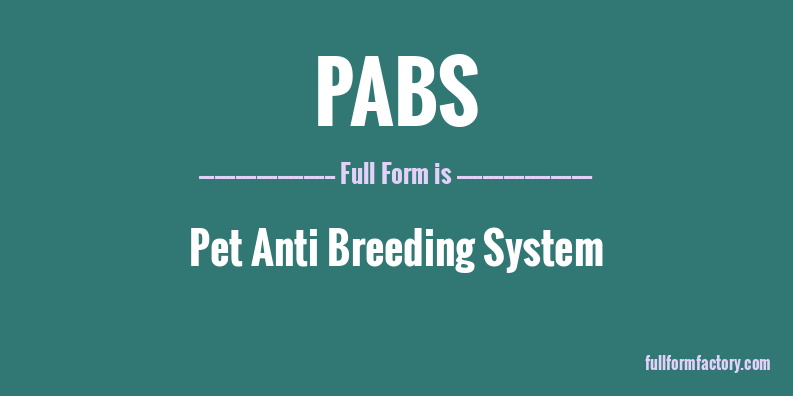 pabs-full-form
