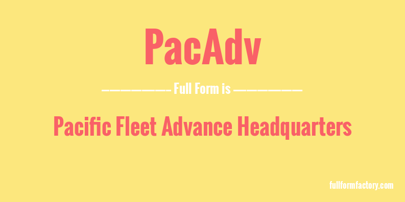 pacadv-full-form