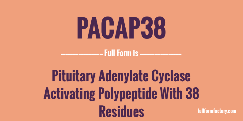 pacap38-full-form