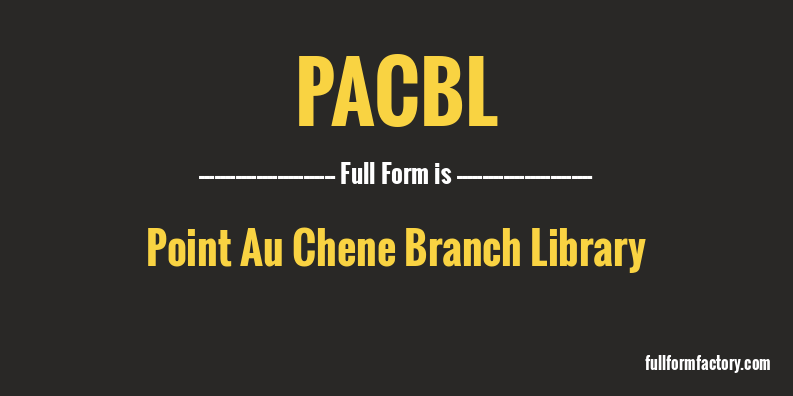 pacbl-full-form