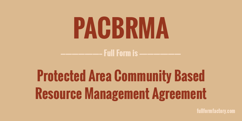 pacbrma-full-form