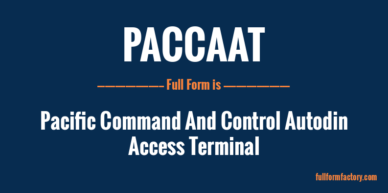 paccaat-full-form