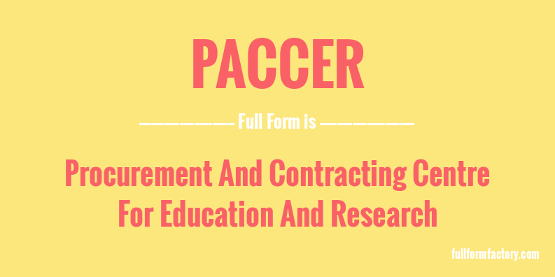 paccer-full-form