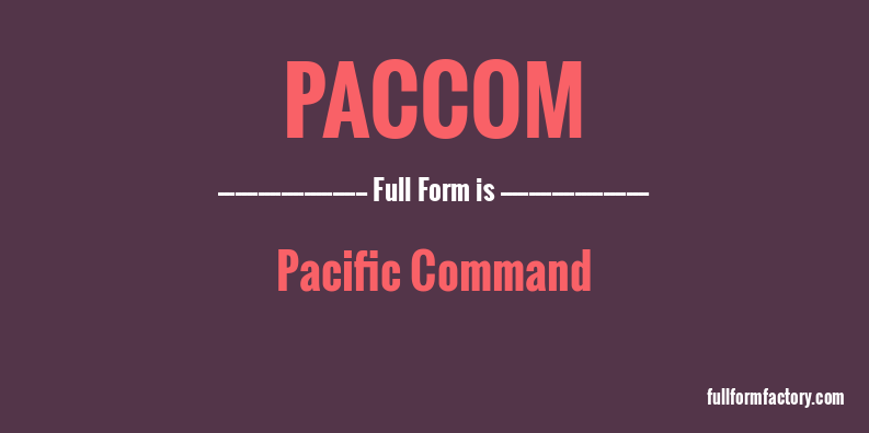 paccom-full-form