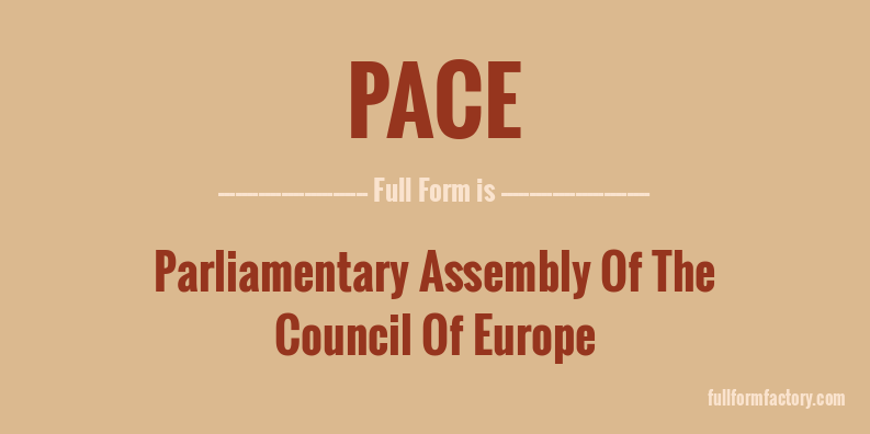 pace-full-form