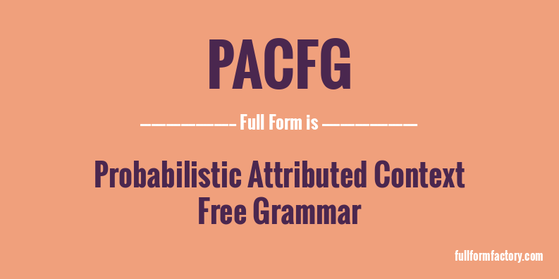 pacfg-full-form