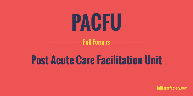 pacfu-full-form