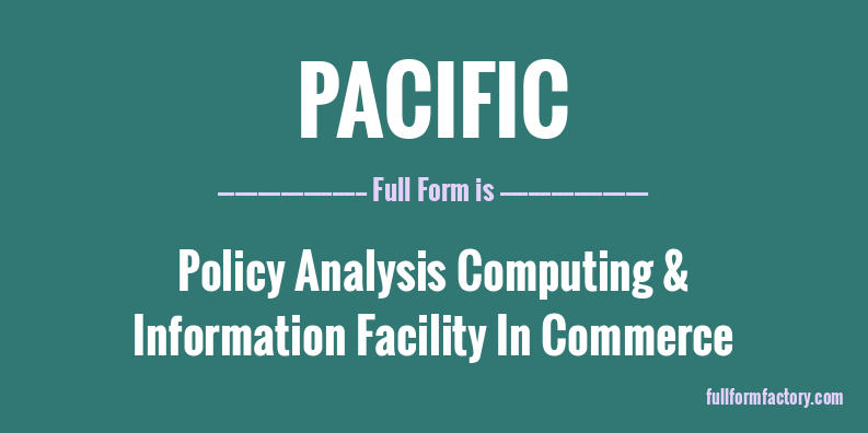 pacific-full-form