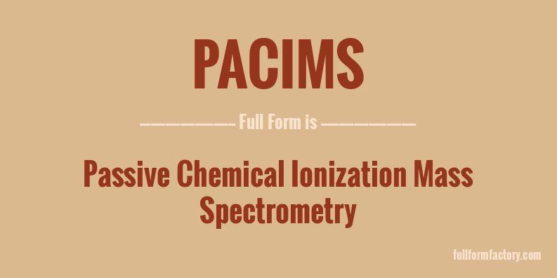 pacims-full-form