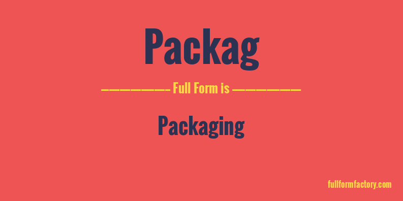 packag-full-form
