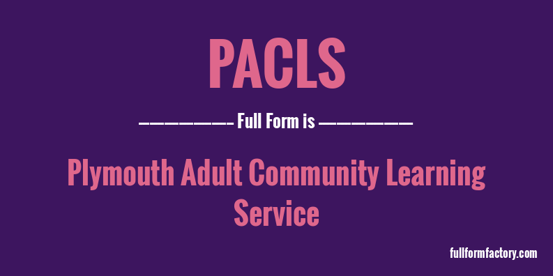 pacls-full-form