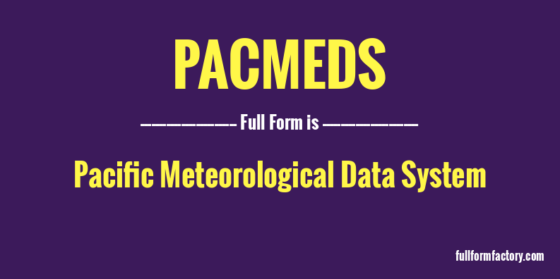 pacmeds-full-form