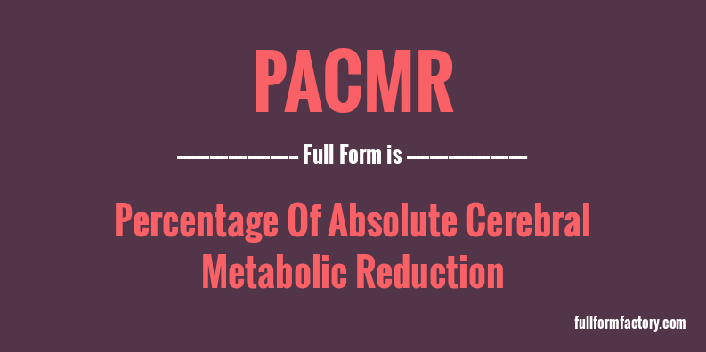 pacmr-full-form