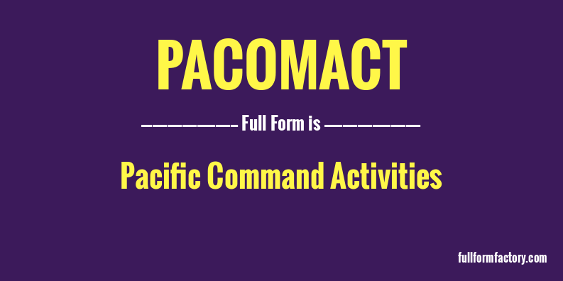pacomact-full-form